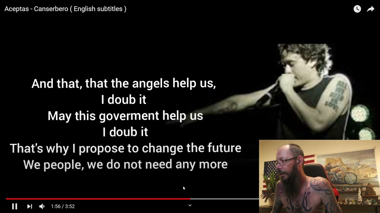 Aceptas - Canserbero ( English subtitles )-Reaction
