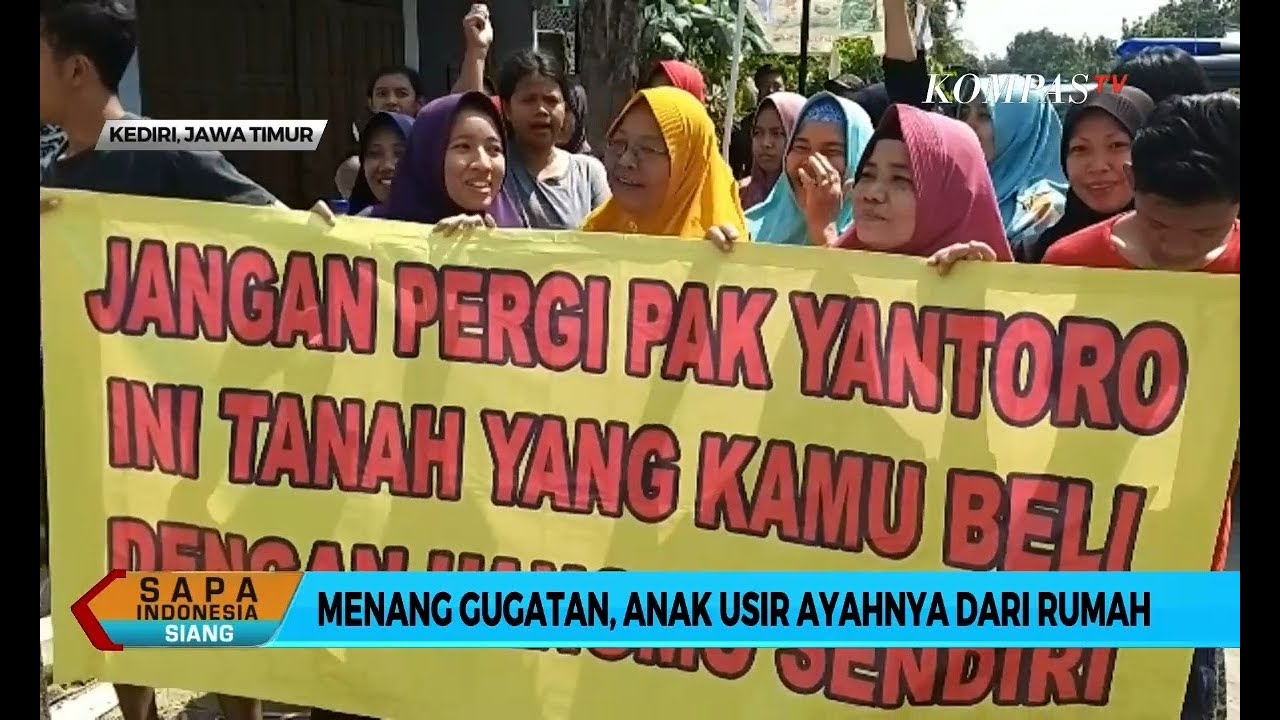 Menang Gugatan, Anak Usir Ayahnya Dari Rumah