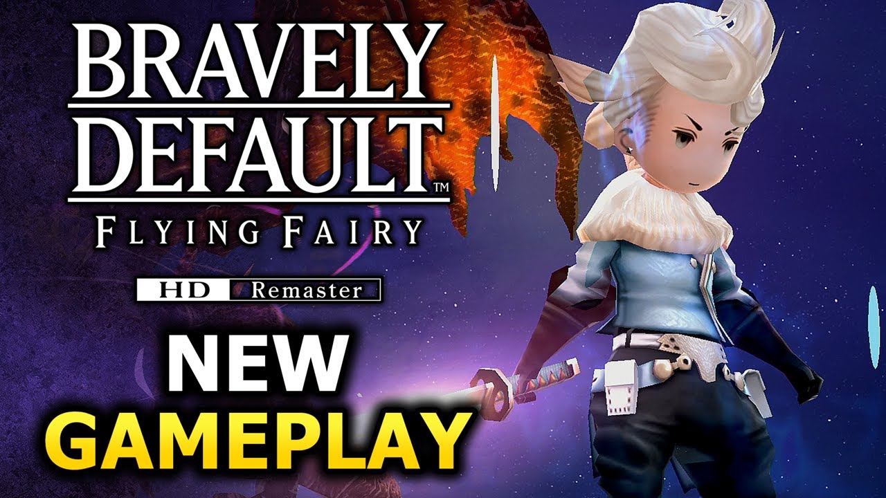 17 Minutes Of Bravely Default Flying Fairy HD Remaster Gameplay - Nintendo Switch 2