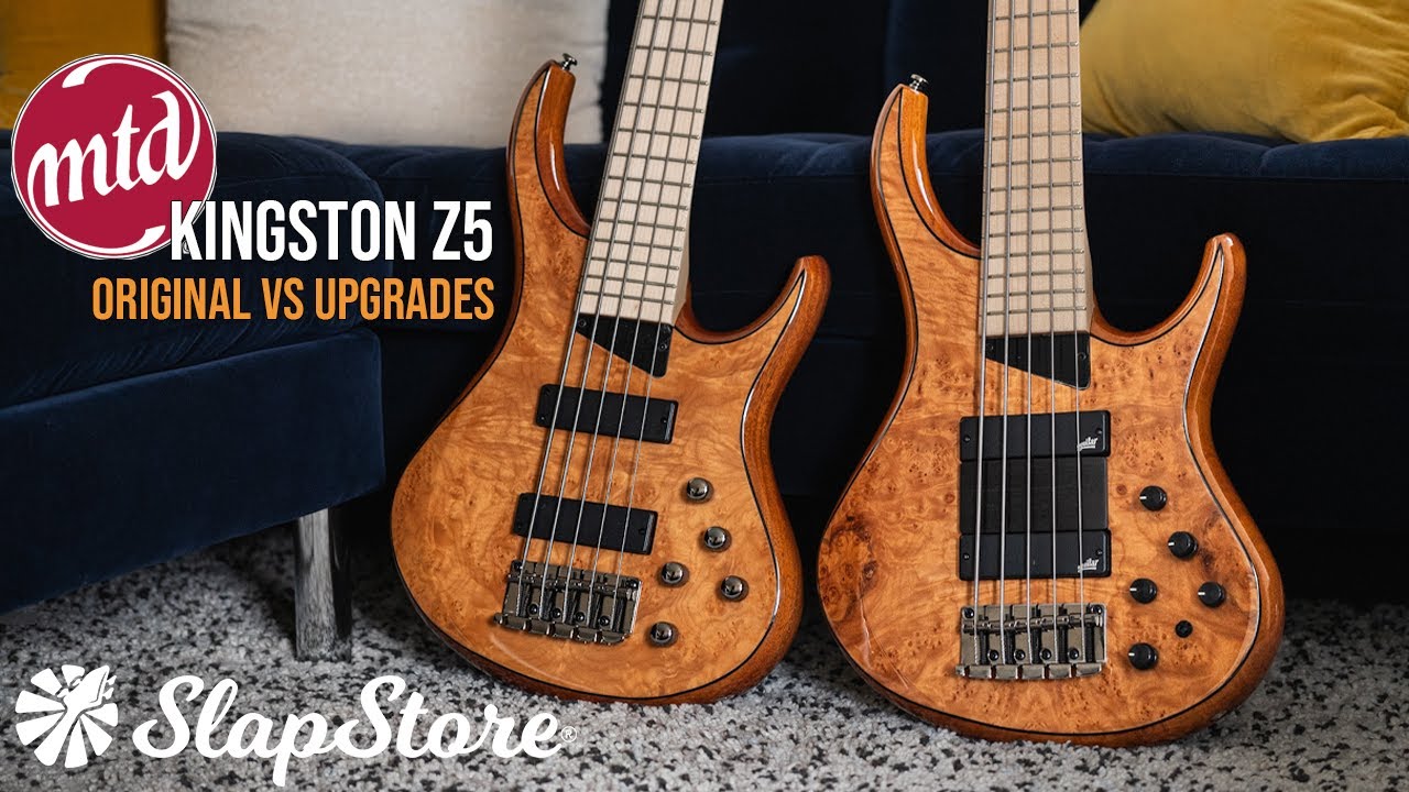 Live: MTD Kingston Z5: Original vs Upgrades (Aguilar + Trickfish)