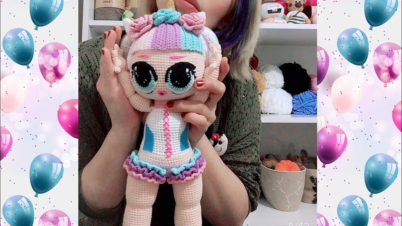 AMİGURUMİ UNICORN LOL BEBEK ( GÖVDE YAPIMI ) #amigurumilolbebek