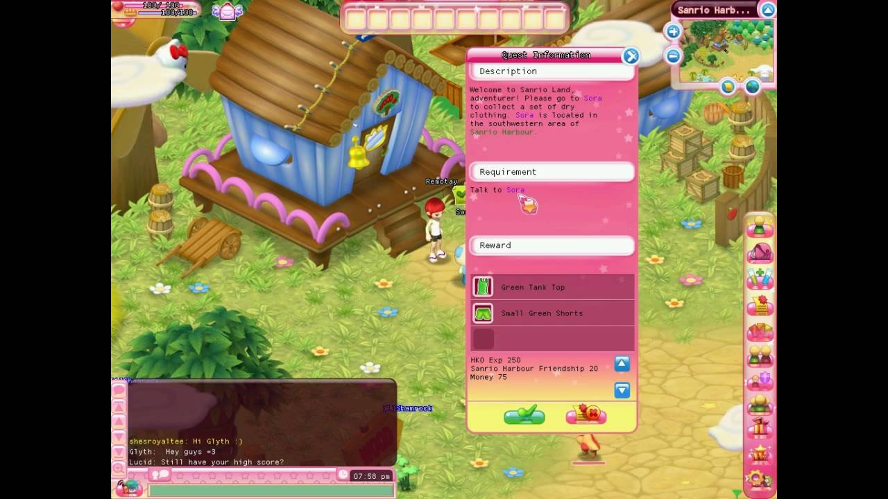 Hello Kitty Online Gameplay - First Look HD