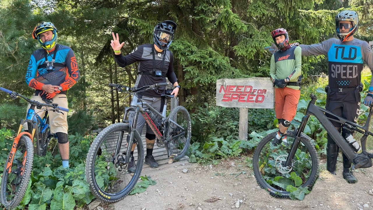 How to ride a trail for the first time?! 🇷🇴 | 🇧🇬 Borovet Bike Park - Need For Speed Trail