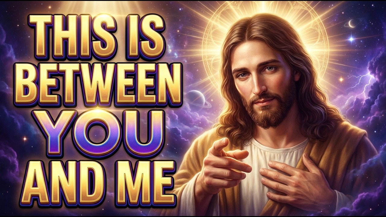 🛑 God's Message Today: THIS Is Between YOU AND ME — We MUST TALK| God Message Now For You | God Says