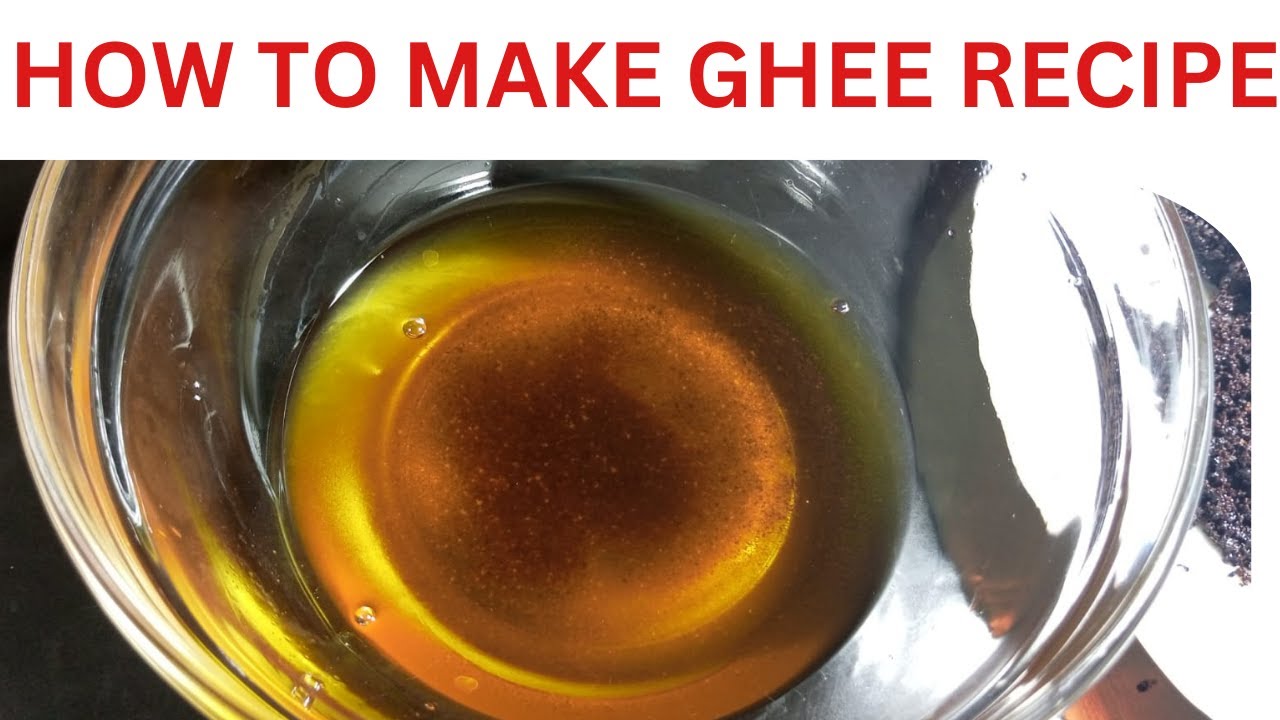 How To Make Homemade Ghee //Clarified Butter//Easy Home made Ghee
