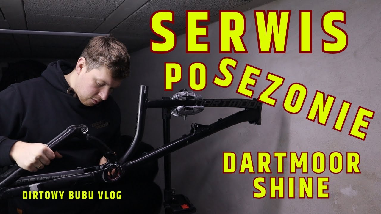POSZŁO GŁADKO! SERWIS ROWERU DARTMOOR SHINE PO KOLEJNYM SEZONIE JAZDY - BIKEBUOILD /  REBUILD