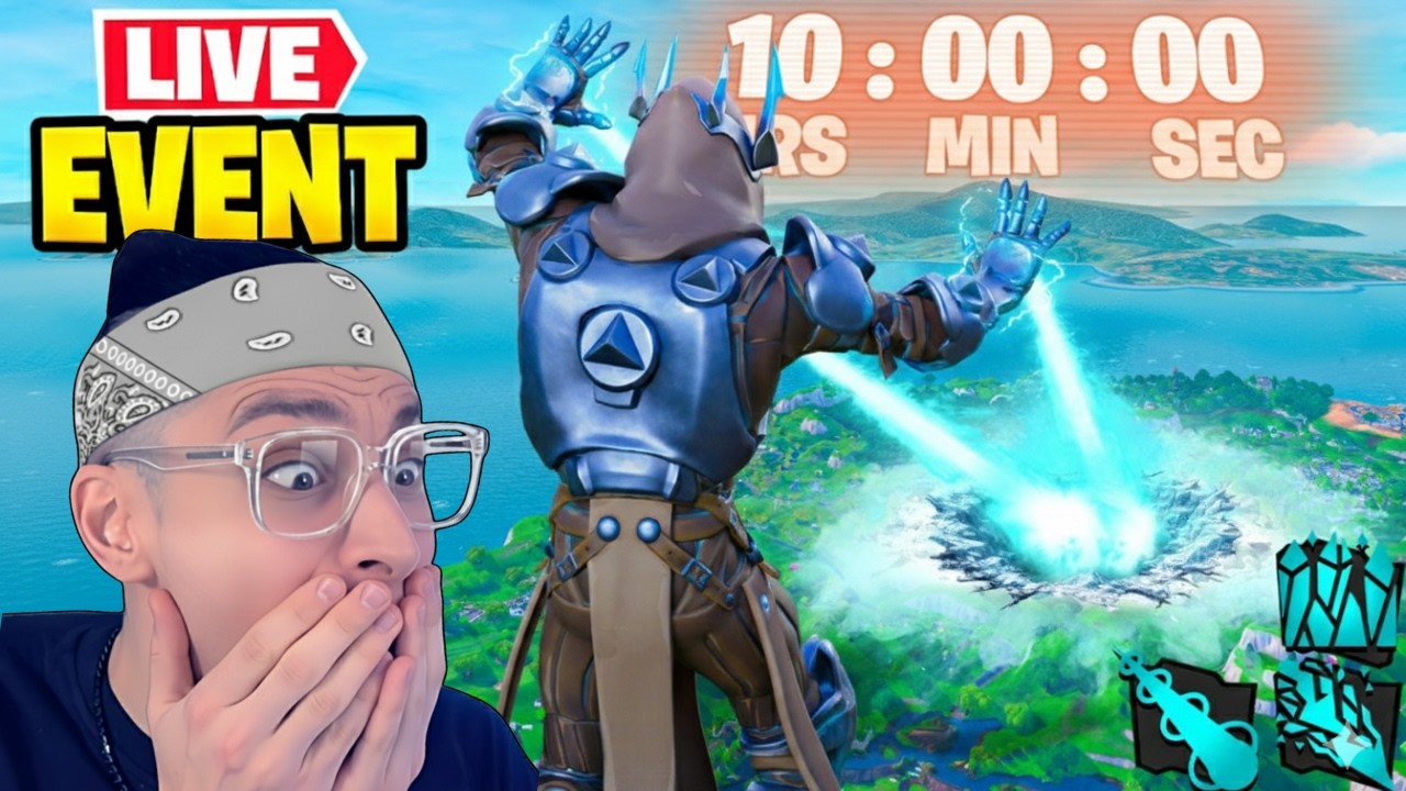 🔴 STASERA EVENTO su FORTNITE, IL RE GHIACCIO DISTRUGGE LA MAPPA OG! Codice ezjiozi