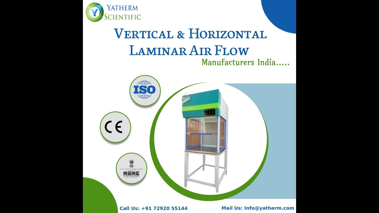 Horizontal Laminar Air Flow - 3 x 2 x 2 ft