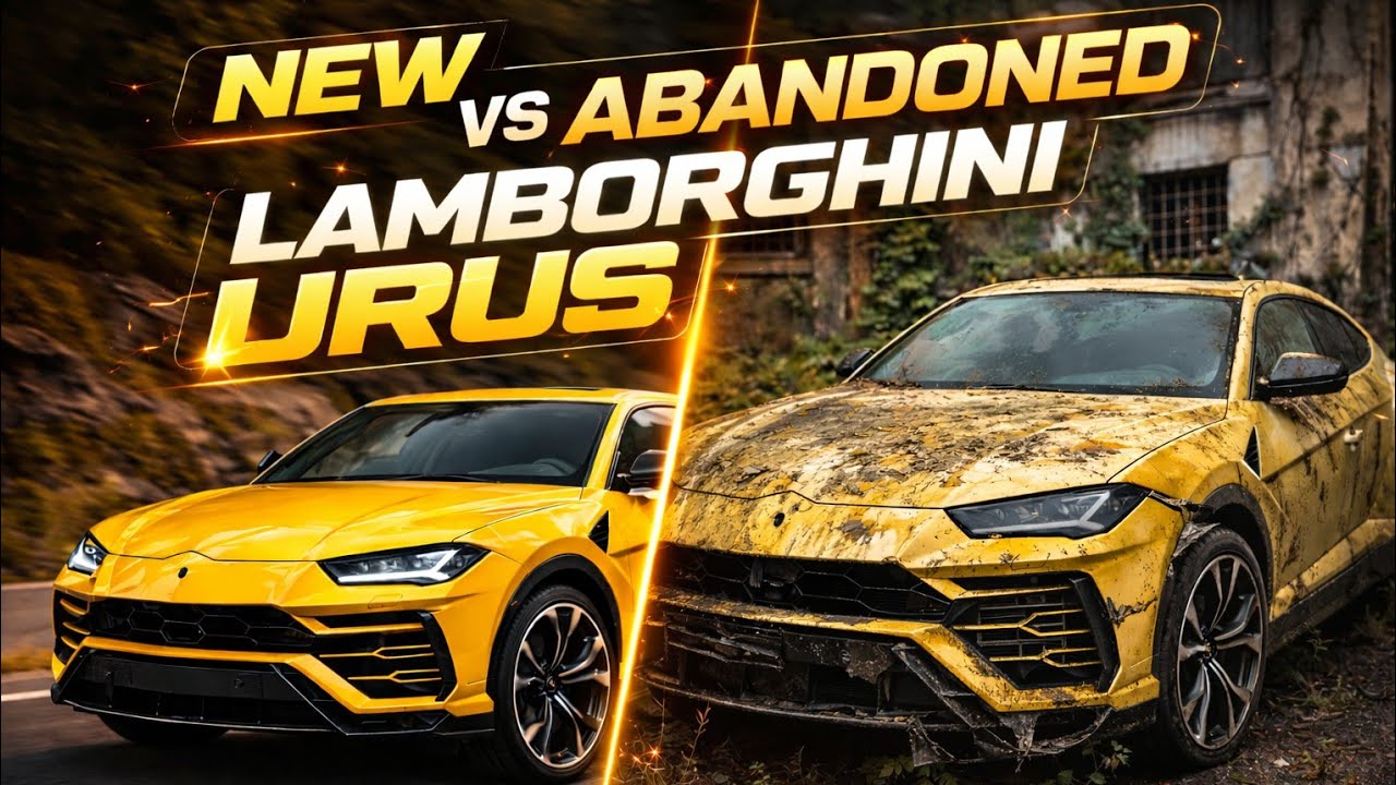 ASMR car restoration Lamborghini urous 2024 restoration 