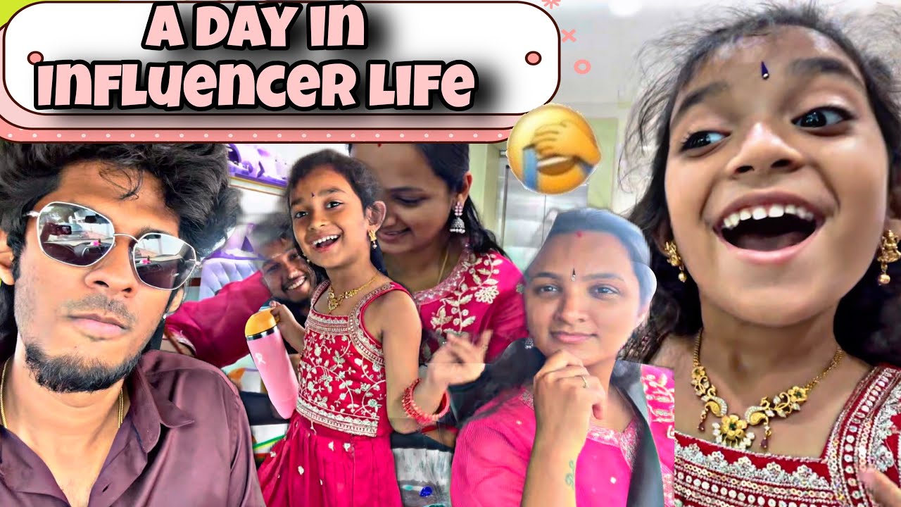Day in life as a Influncer 😂| what influencer do🤣 #saanvikashree #shajs 
