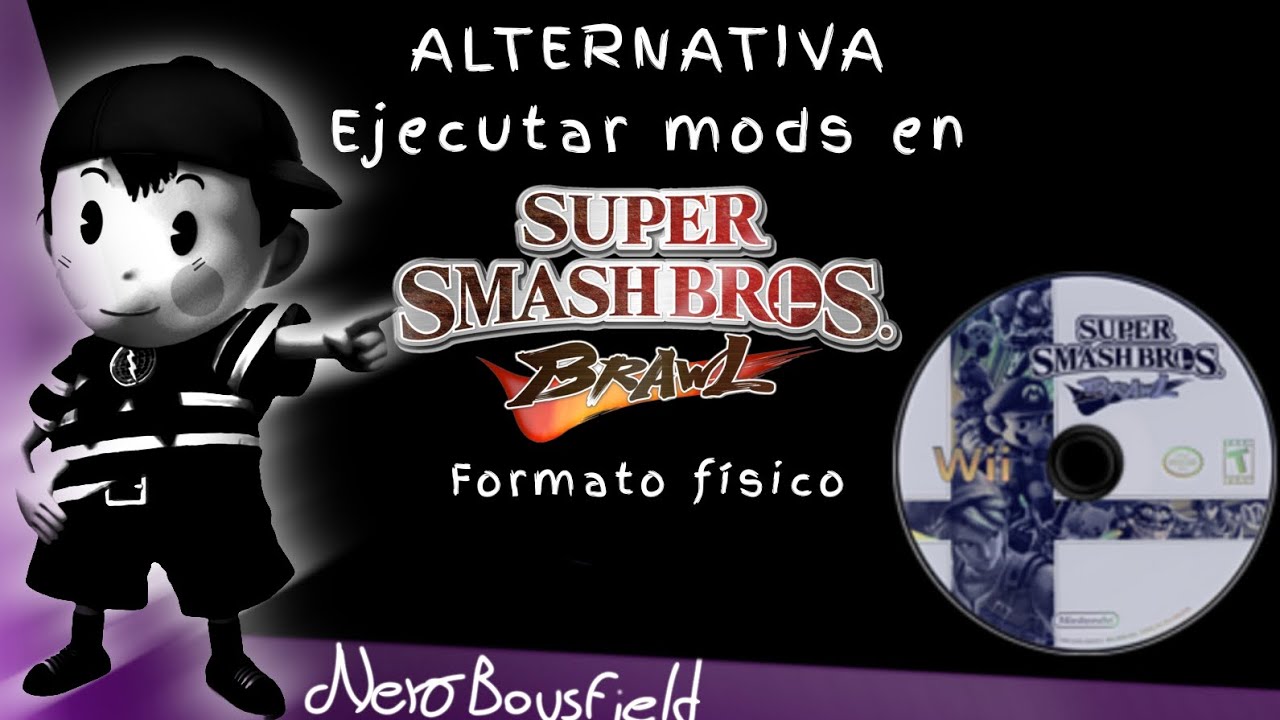 ALTERNATIVA | Como Ejecutar Mods de Super Smash Bros Brawl en formato físico