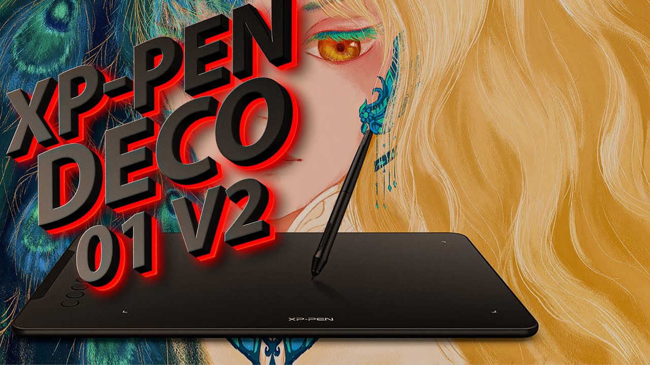 Nejlepší grafický tablet do 2000Kč | XP-PEN Deco 01 (v2)