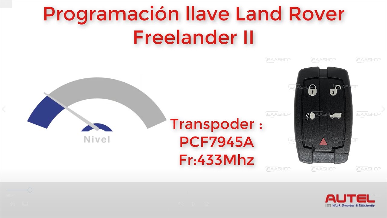 Land Rover Freelander Autel IM608 / IM508