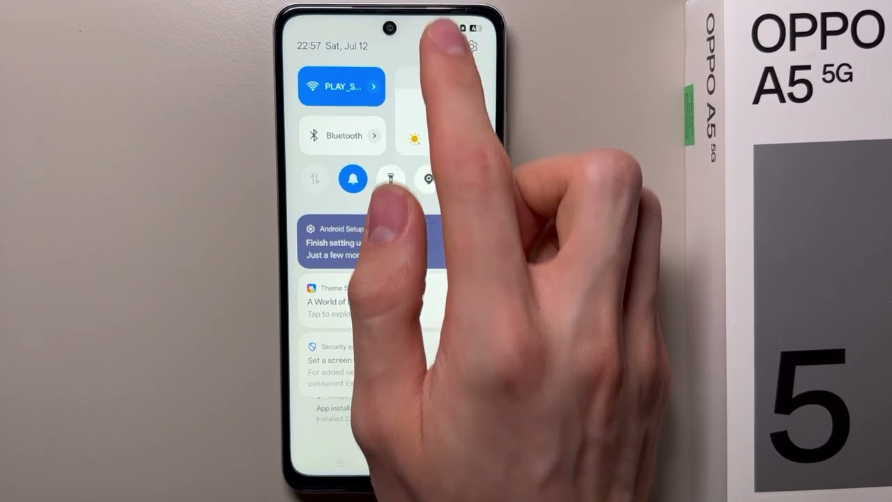 Does OPPO A5 5G have Screen Casting?