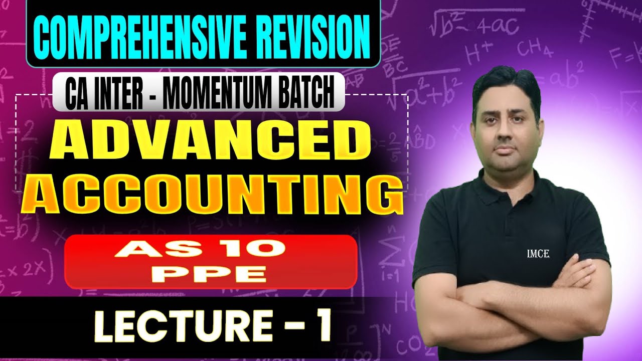 CA INTER ADVANCED ACCOUNTING - COMPREHENSIVE REVISION