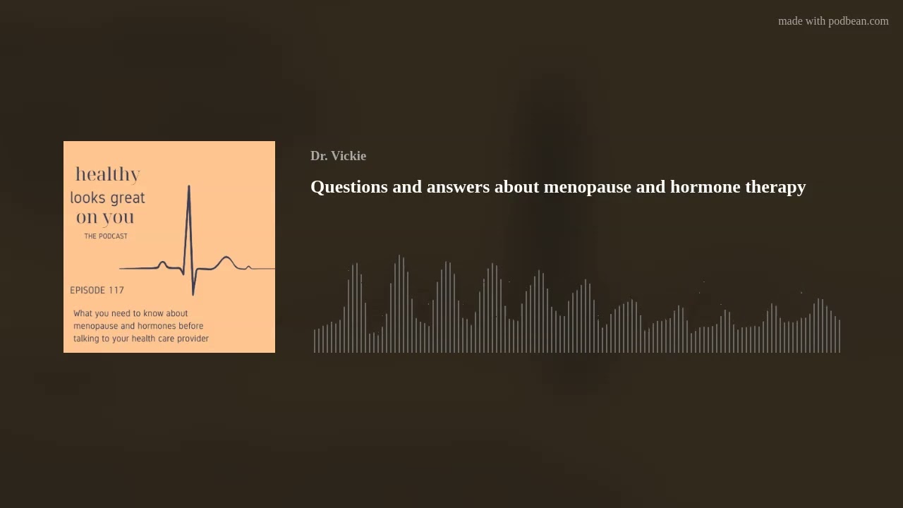 Answers to questions about menopause and hormones