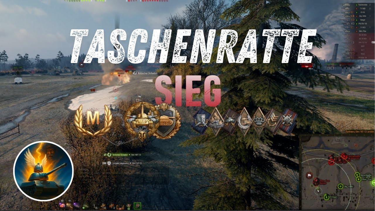 World of Tanks 2.0 🔥with Bud Spencer und Terence Hill in the Tank! Taschenratte, Tier XI Heavy Tank.