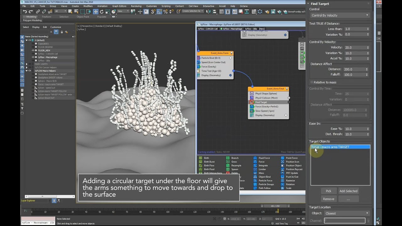 TyFlow Tutorial Macrophage vs Cancer
