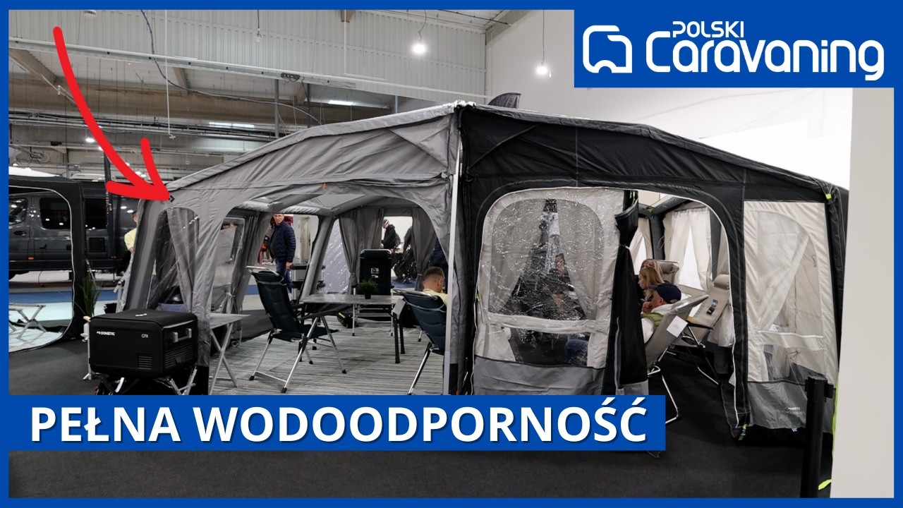 Dmuchane przedsionki do przyczep i kamper&oacute;w marki Dometic
