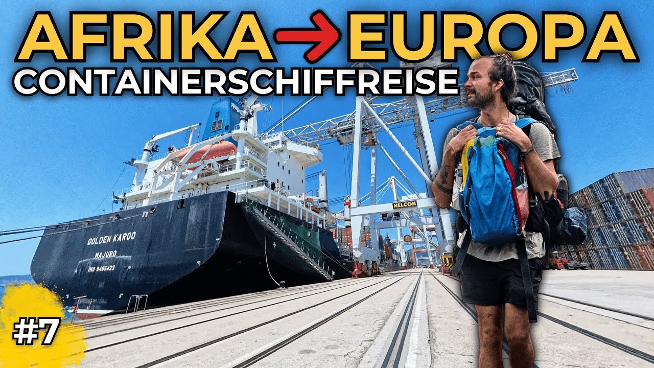 Über 600 Tage war ich nicht in Europa! | Containerschiffreise – Folge 7