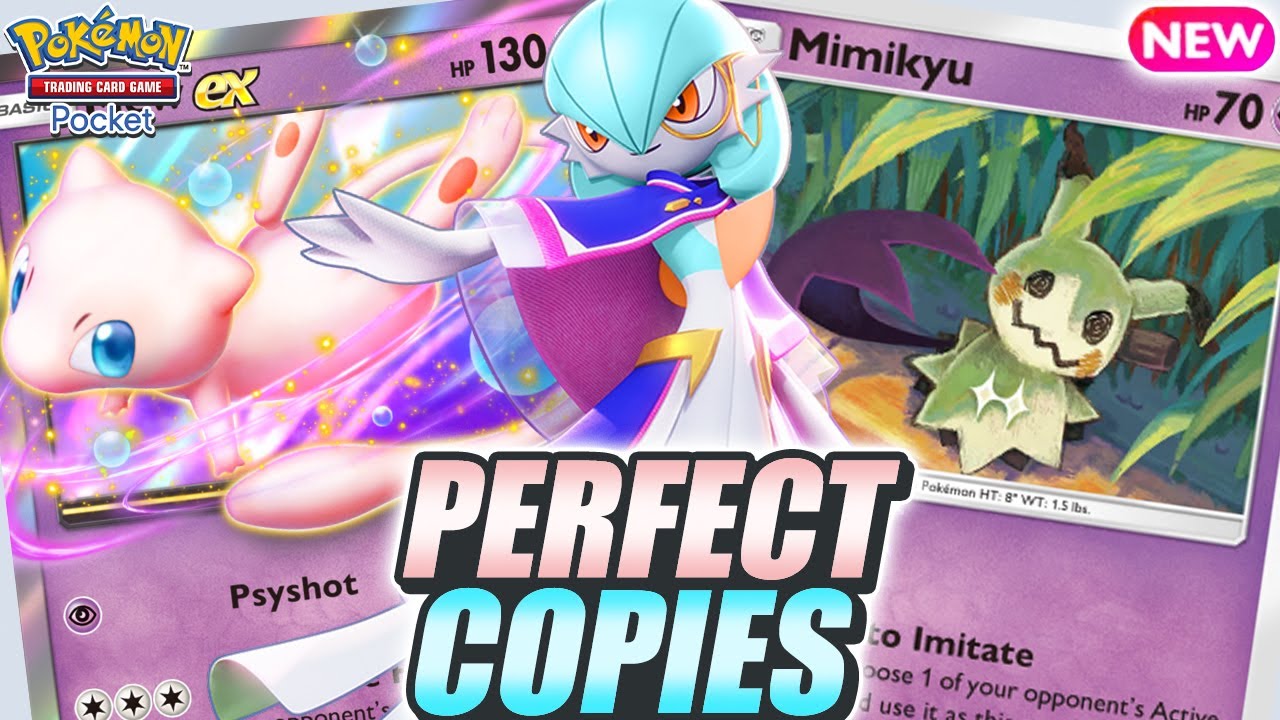COPY TO WIN ! Is This the BEST Way to Play New MIMIKYU !? - Pokemon TCG Pocket
