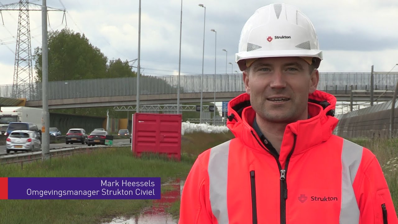 Aanleg extra rijstroken A15 Papendrecht-Sliedrecht