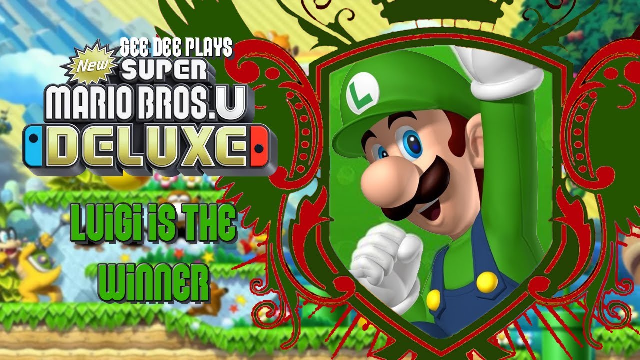 Luigi is the Winner | Gee Dee Plays Super Mario Bros. U Deluxe