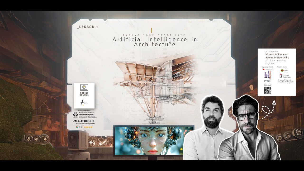 Artificial Intelligence for Architects Course | Midjourney from Scratch | Free Lesson 1