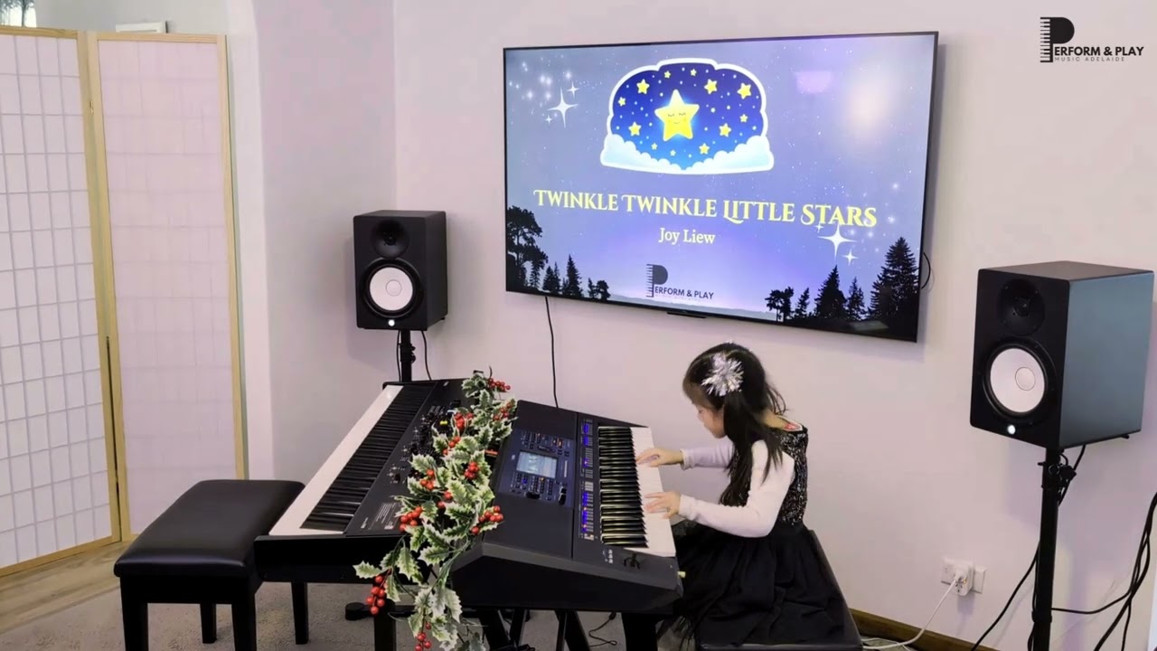 Twinkle, Twinkle, Little Star (Outer Space Adventure) – Piano/Keyboard Cover by Joy Liew