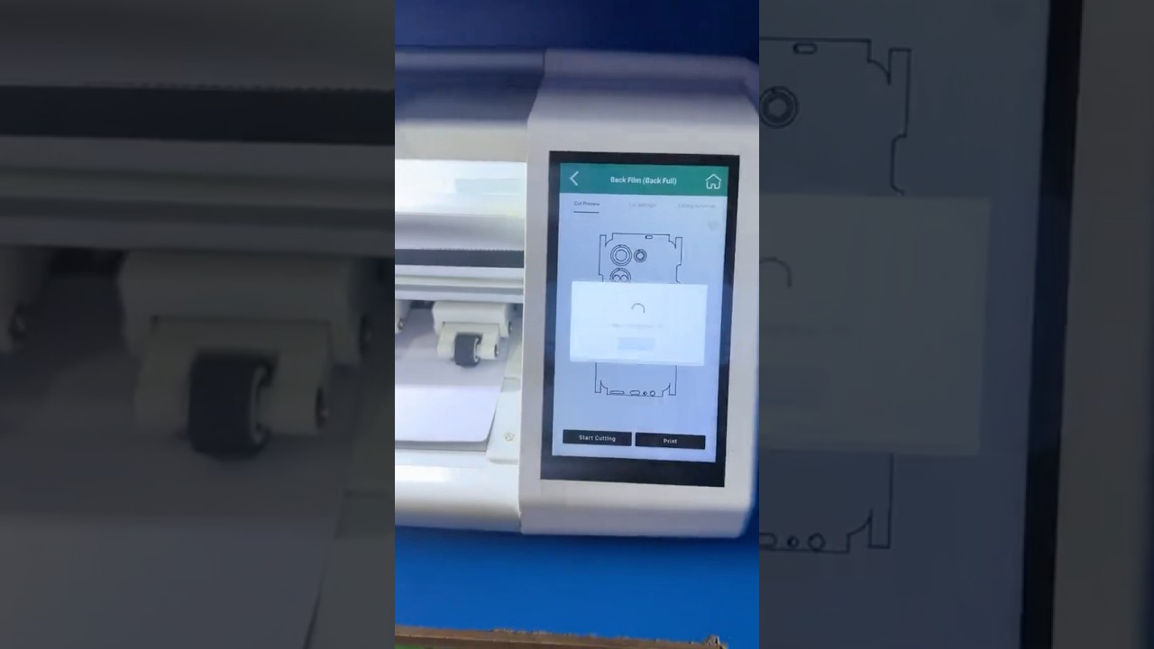 3D Mobile Skin Printing Machine: Watch it Cut Perfect Custom Skins!