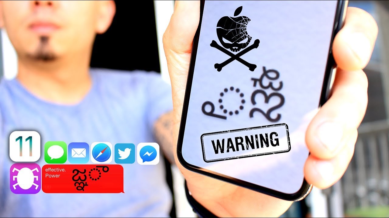 indian character bug in iOS 11.2.5 could Break your iPhone | How to fix it
