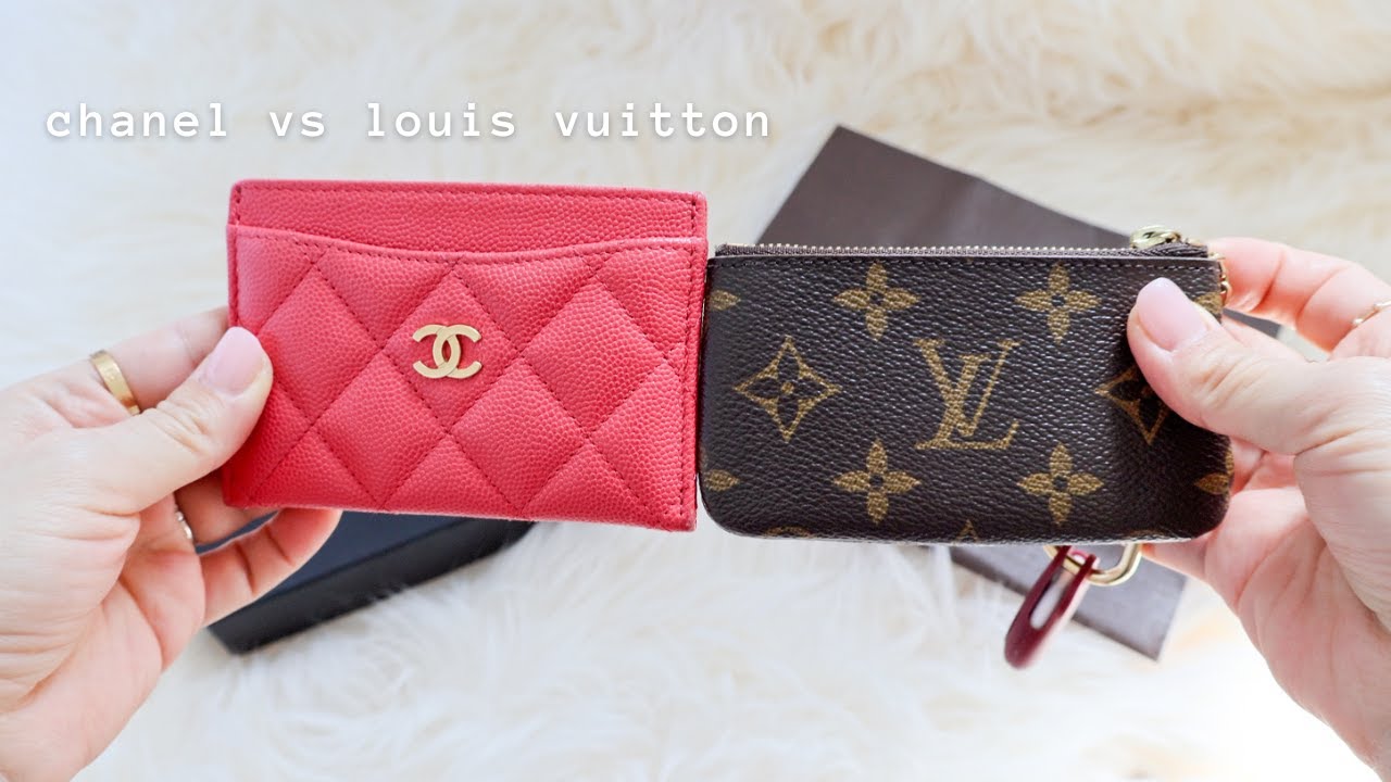CHANEL Card Holder vs Louis Vuitton Key Cles | Are they worth it?