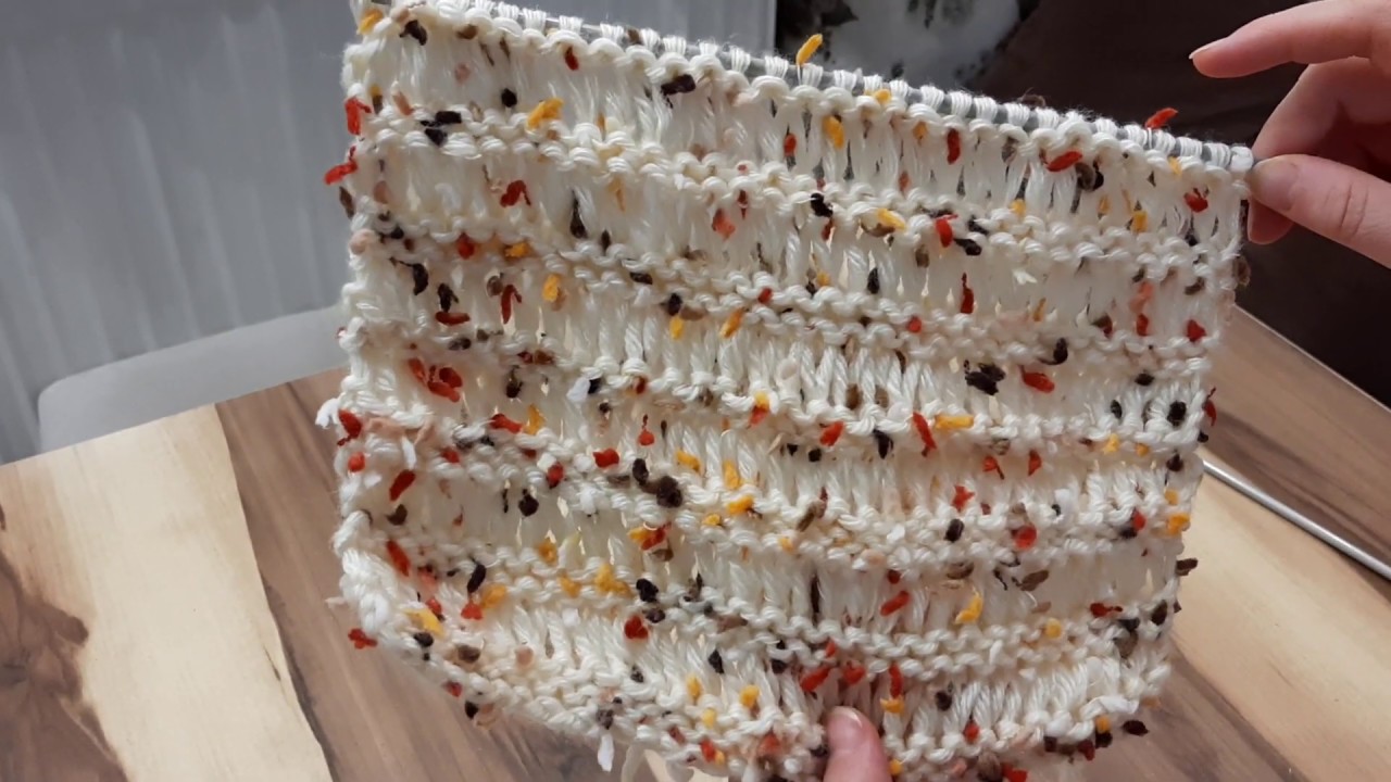 Kar Tanesi Atkı Modeli