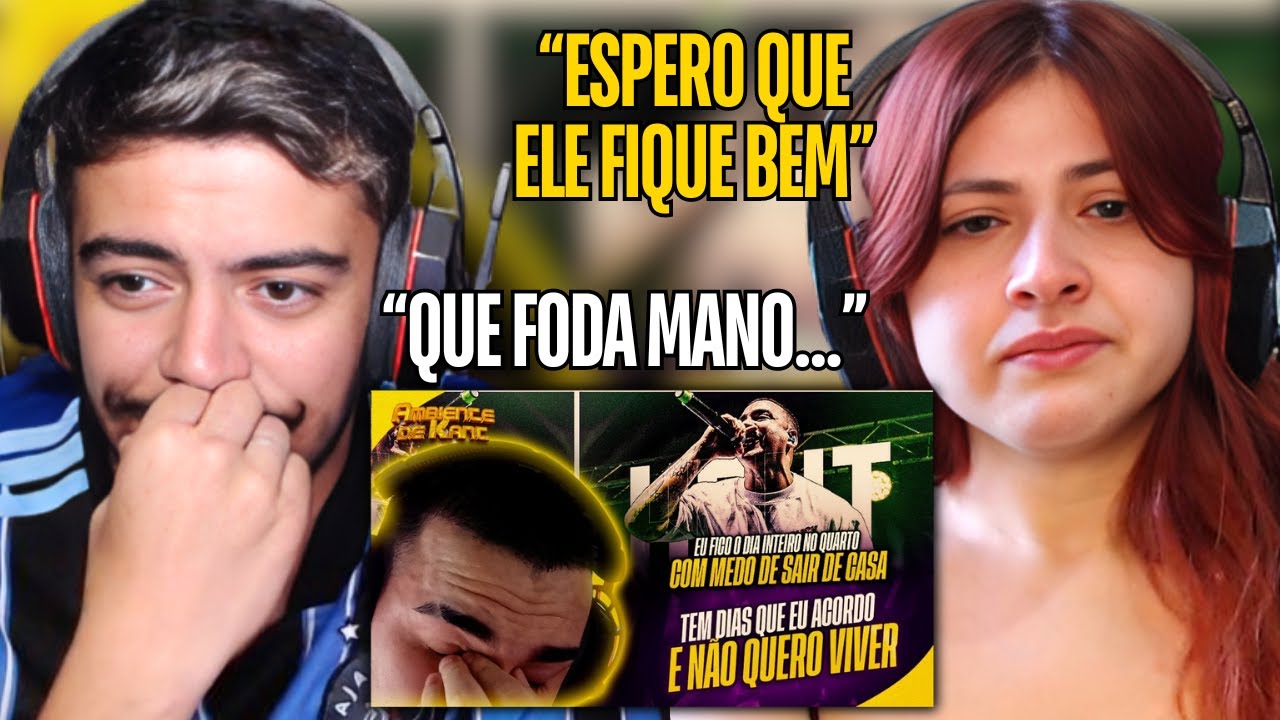 KANT REAGE A KANT, CONTRA TUDO e CONTRA TODOS! + DESABAFO | Ambiente de Kant  REACT EM CASAL