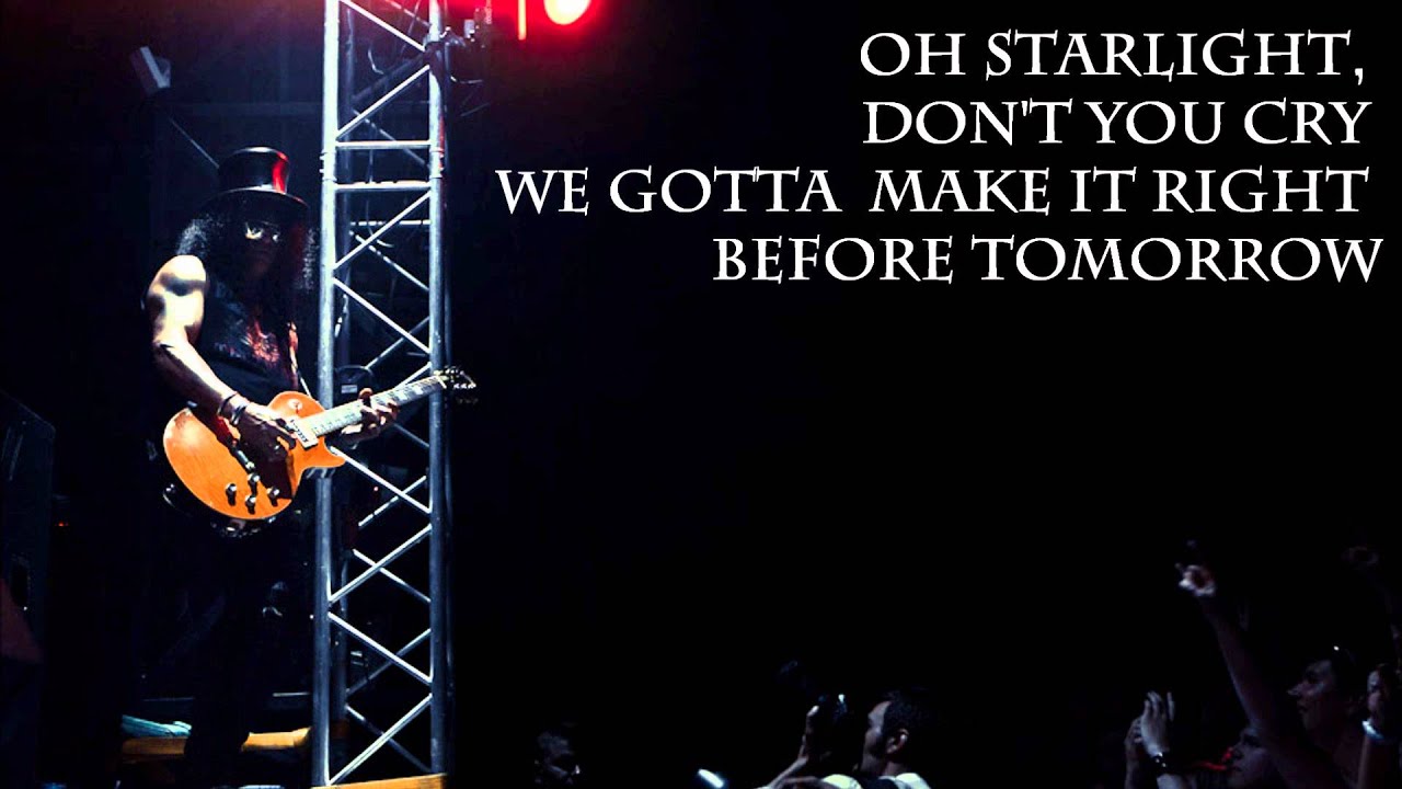 Starlight by Slash (With Lyrics)