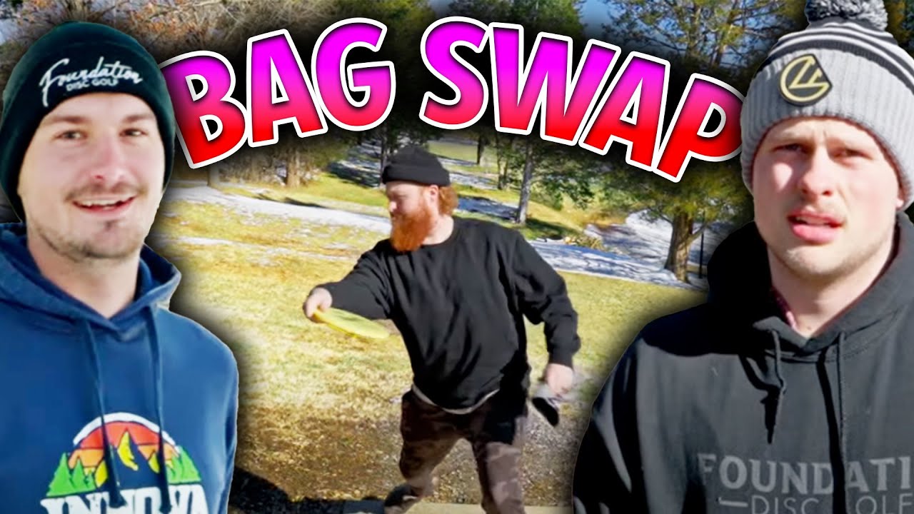 Insane Bag Swap Disc Golf Round in the Ice!