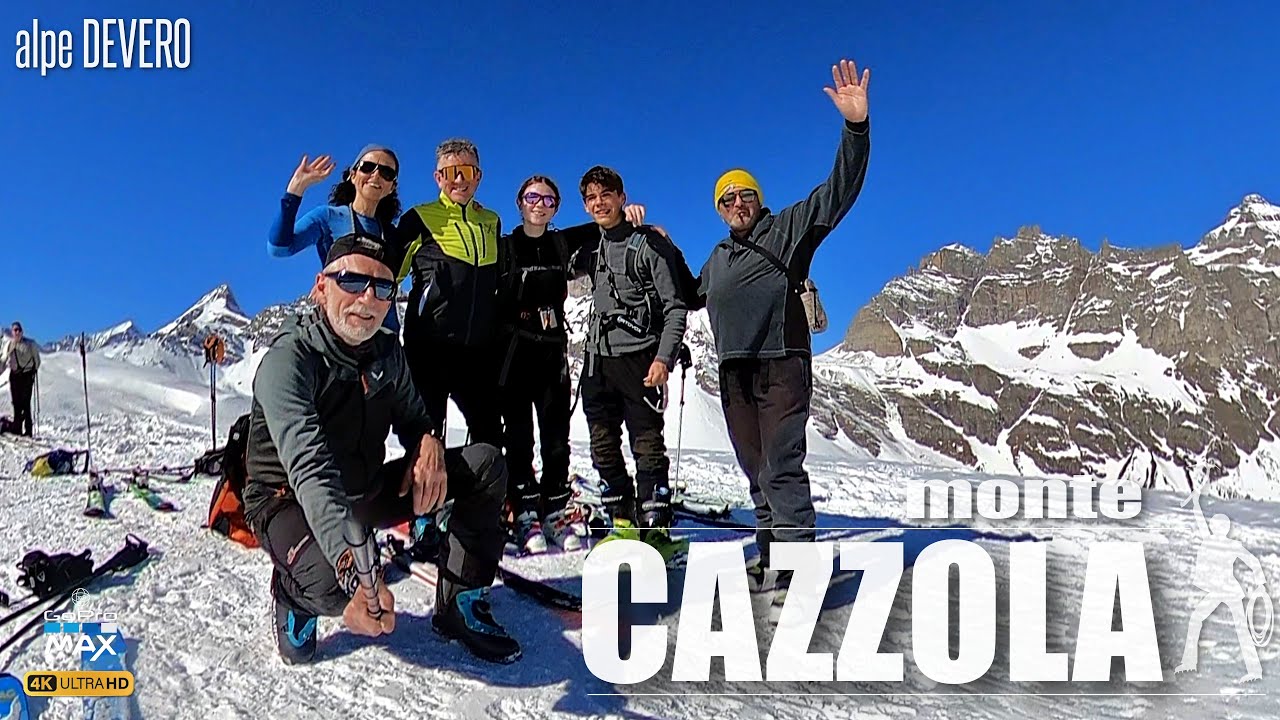 scialpinismo monte CAZZOLA , alpe DEVERO