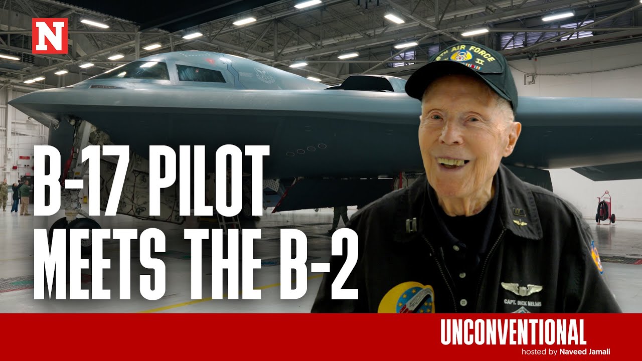102-Year-Old WWII Pilot Meets the B-2 Stealth Bomber