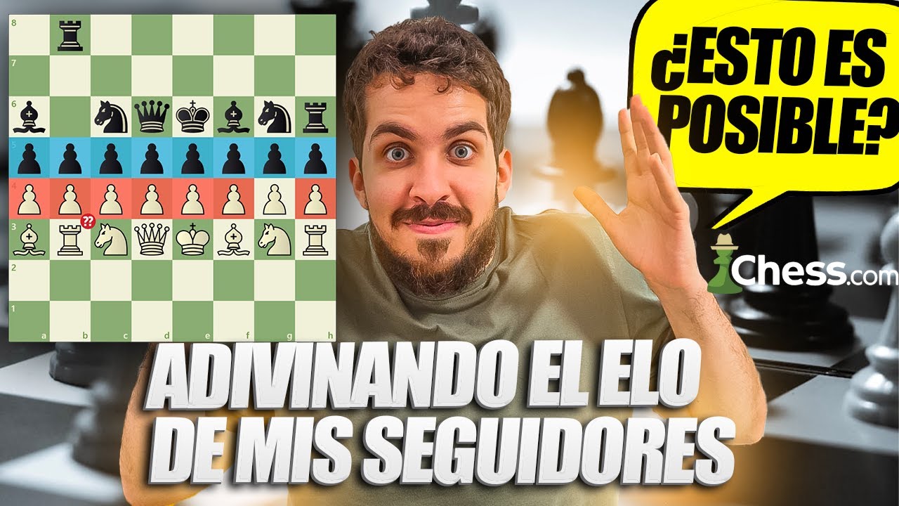 ADIVINANDO el ELO en CHESS.COM #1 GM GASCÓN