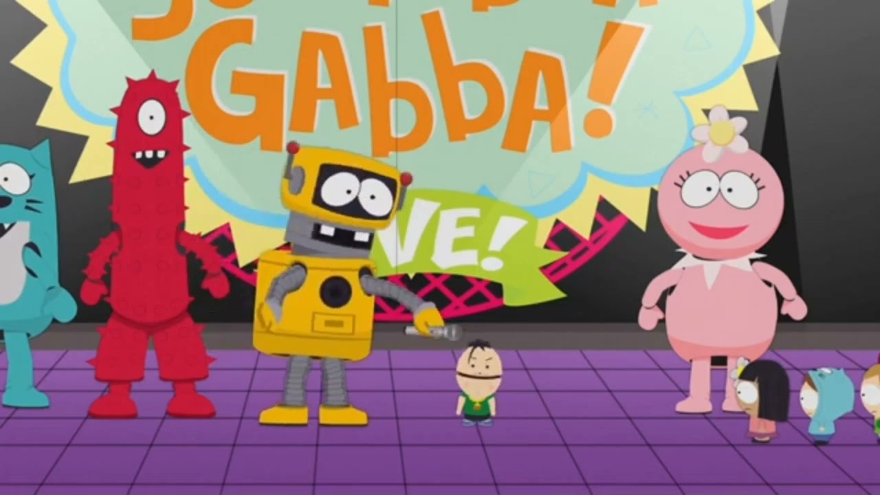 South Park - Ike tames foofa strange at Yo Gabba Gabba Live