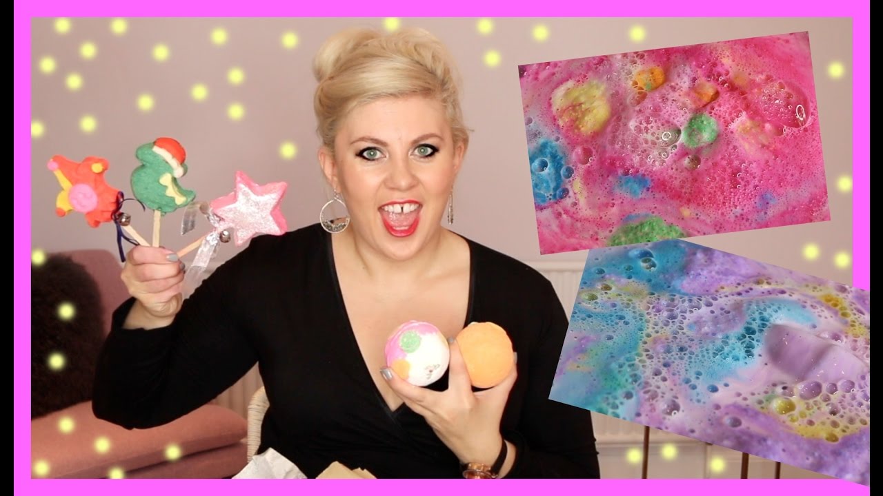 Полный набор рождественских Lush Haul и демоверсий!!