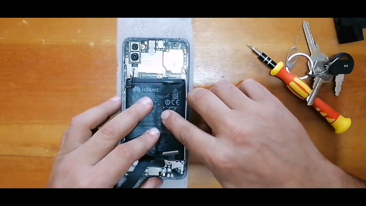 تغيير بطارية هواوي 30 replace Huawei p20 battery c
