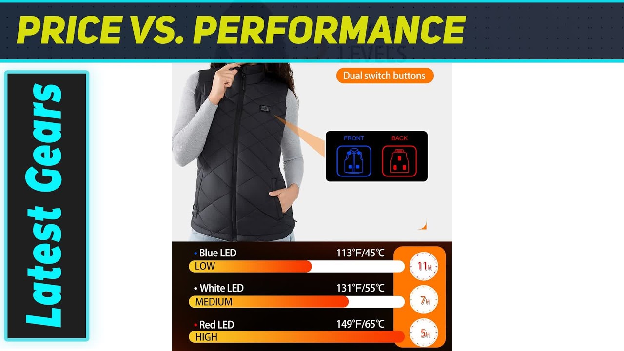 This Heated Vest for Women is a Winter Game Changer!