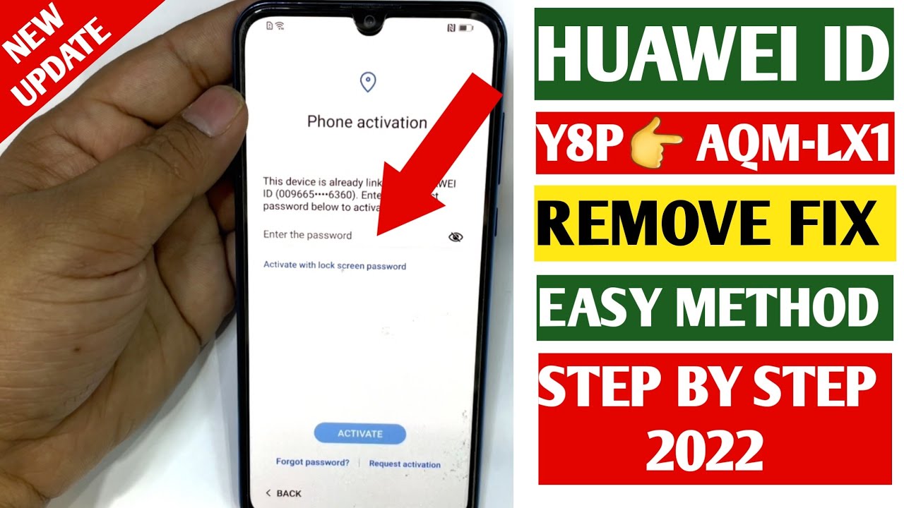 Huawei Y8P Huawei ID Bypass 2022/ (AQM-lx1 C185)Downgrade And Huawei ID Remove Without Pc 100% Work✅
