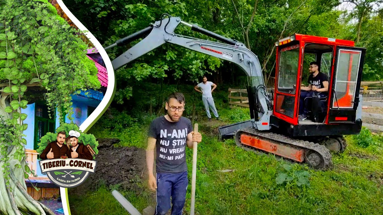 Sapam groapa la wc-ul de la Casuta din Padure ⚡ Tiberiu si Cornel