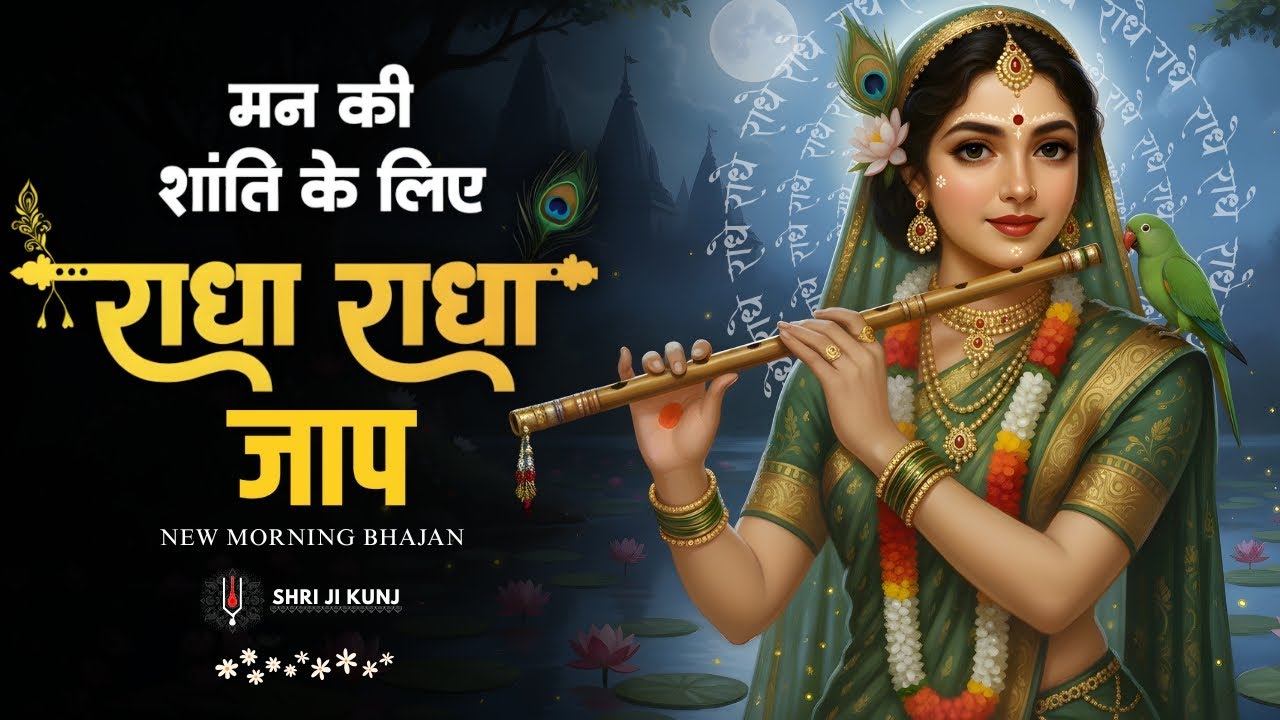 🌼 New Soulful Radha Krishna Morning Bhajans 2025 | Divine Nonstop Krishna Bhakti Songs | peaceful