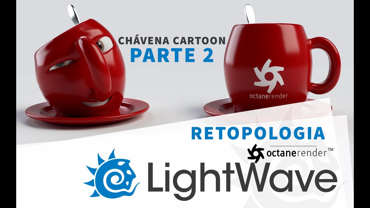 LightWave3D - Ch&aacute;vena Cartoon Parte2