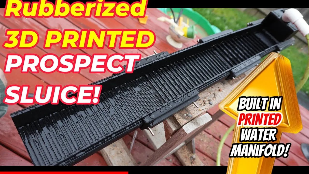 BUILDING a 3D Printed SOLAR POWERED GOLD WASH PLANT