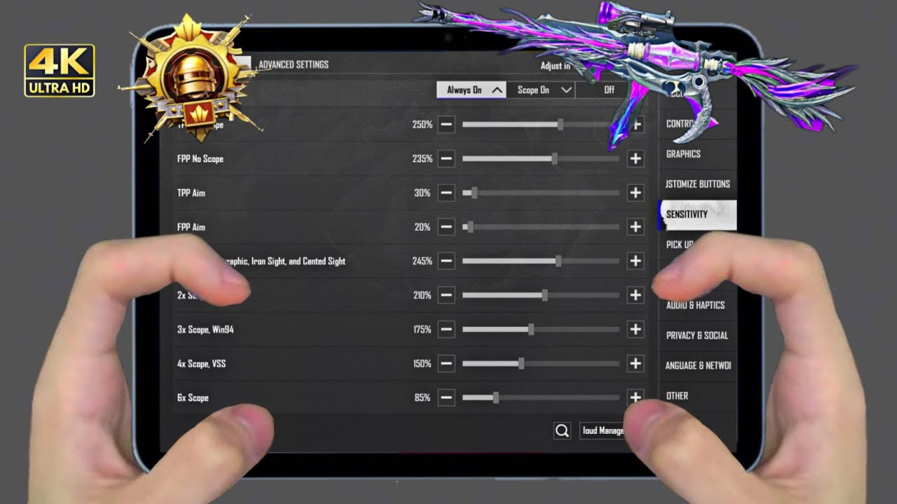iPad 11th Gen 2026 GYRO SENSITIVITY & CONTROLS settings reveal 😱 || BGMI/PUBG MOBILE