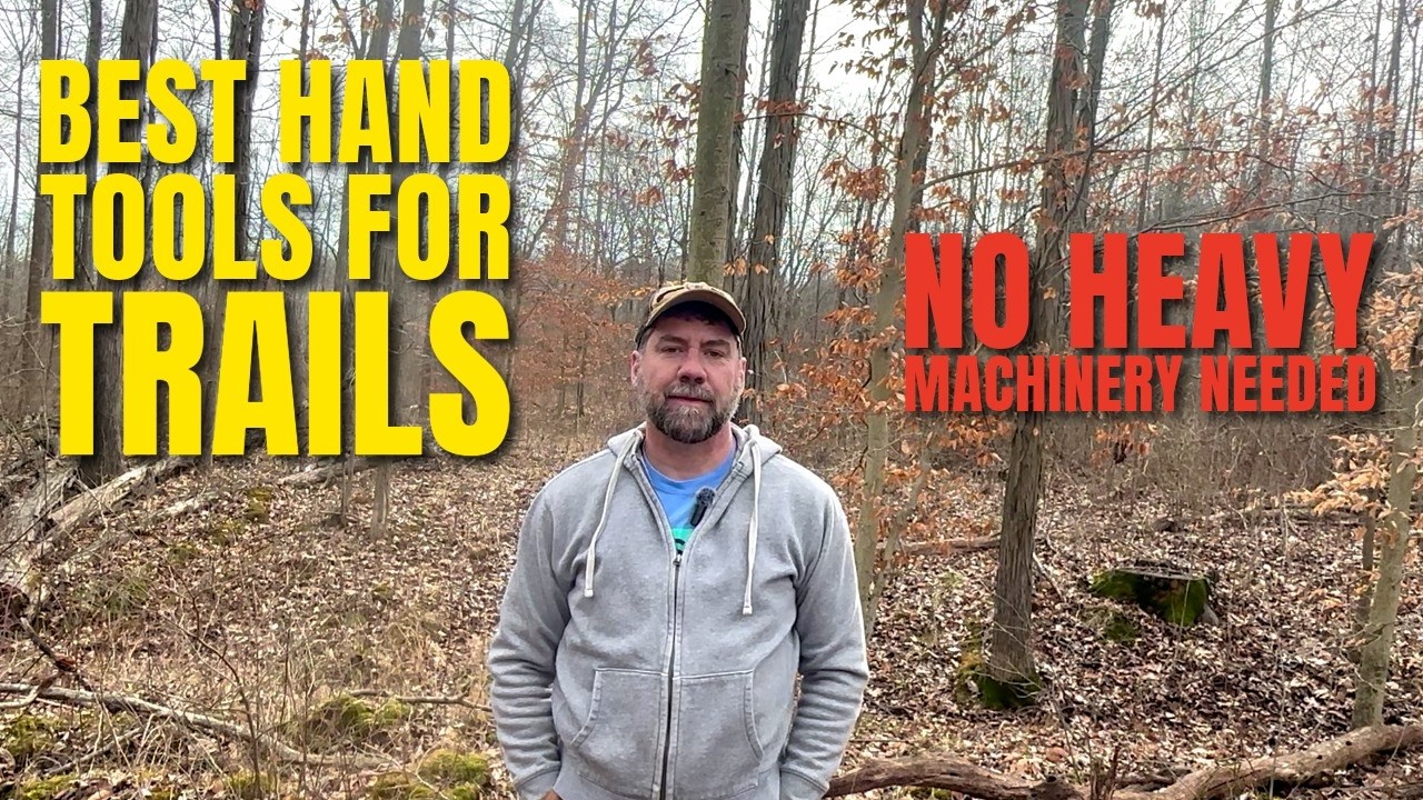 Save money by using these common tools for making trails through the woods